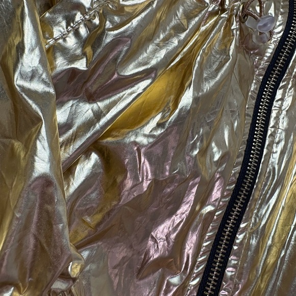 Fila Gold metallic Jacket  windbreaker size medium - Picture 7 of 10